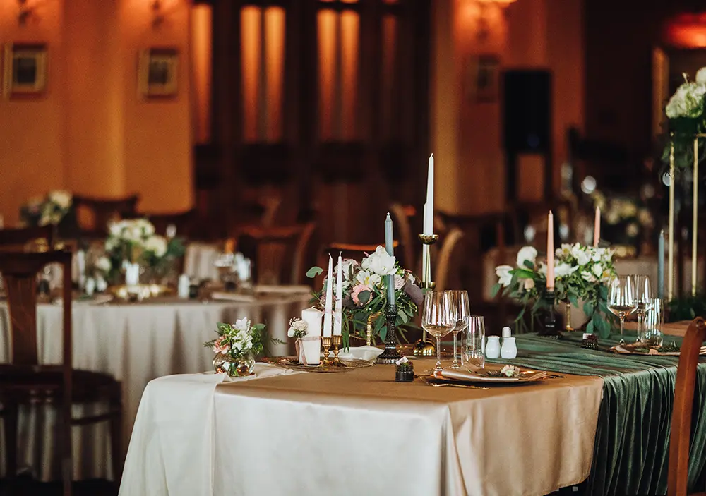 decorated tables